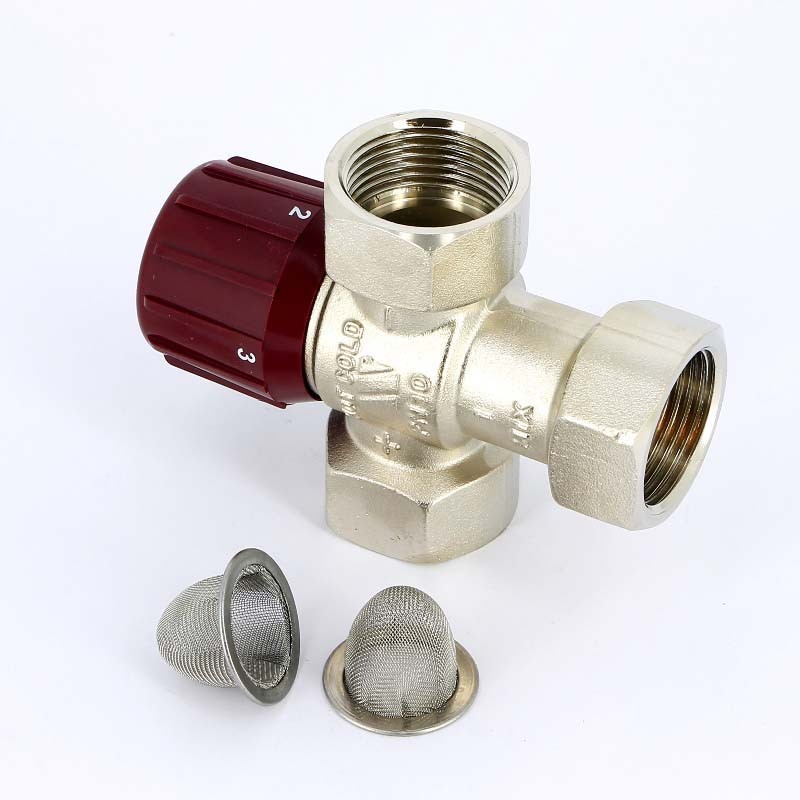 Термосмеситель AQUAMIX WATTS Ind 62C для ГВС 1В диапазон регулирования 42-60˚C