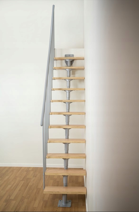 Модульная лестница DOLLE DALLAS прямая Серая