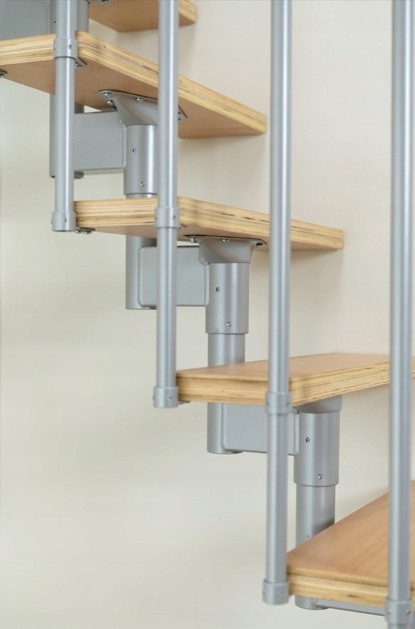 Модульная лестница DOLLE DALLAS прямая Серая