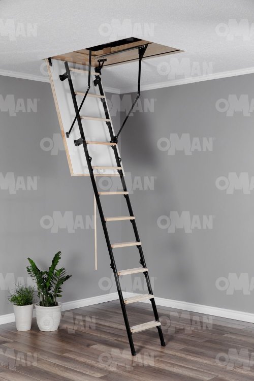 Чердачная лестница Oman Stallux 60x120 см h-2,8m