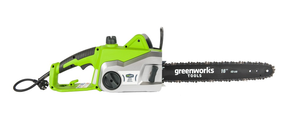 Пила цепная электрическая 2000W GREENWORKS GCS2046