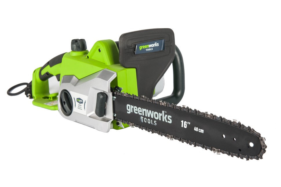 Пила цепная электрическая 2000W GREENWORKS GCS2046
