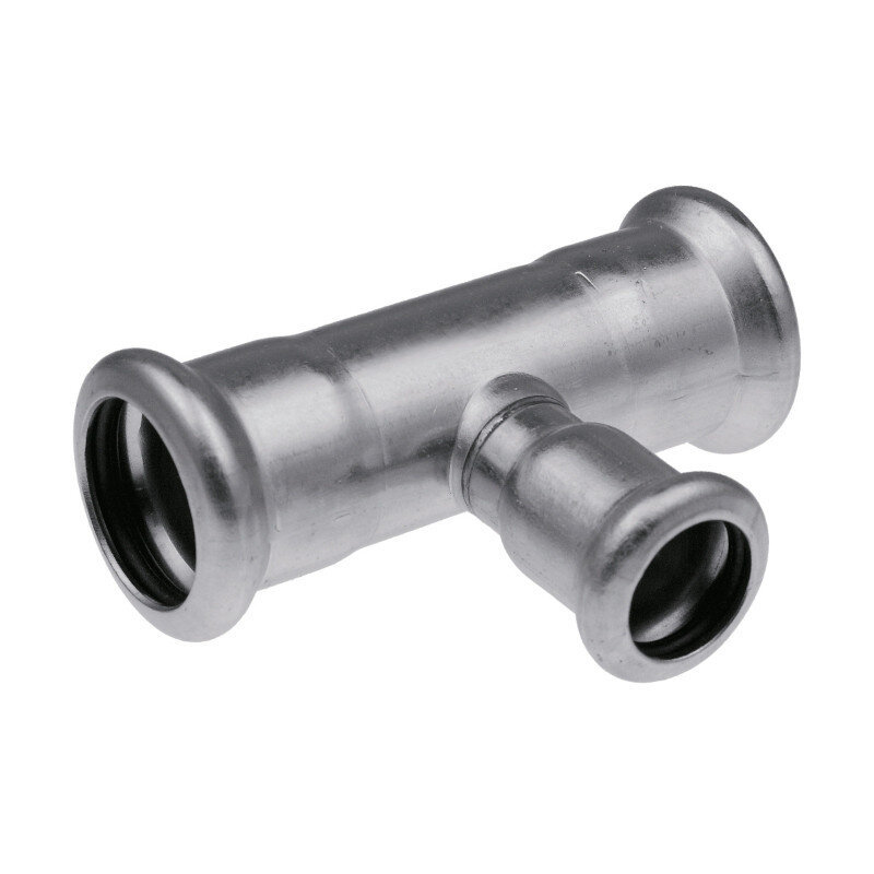 Тройник пресс KAN 64 х 54 х 64 оцинк сталь Therm Steel