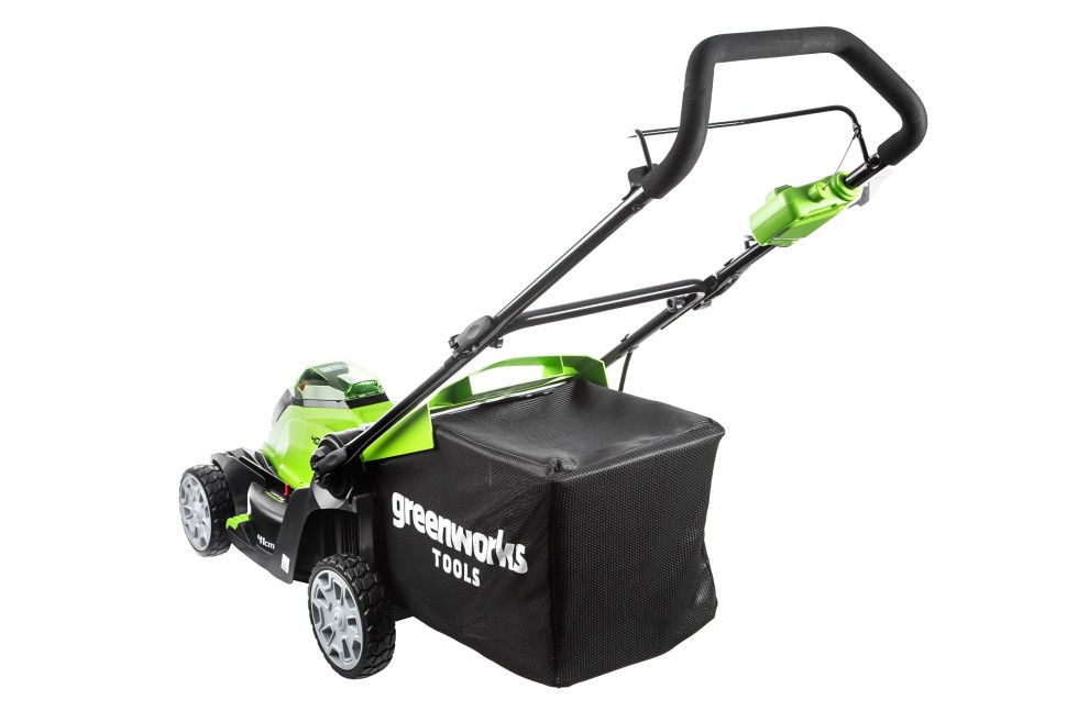 Газонокосилка аккумуляторная G-MAX 40V GREENWORKS G40LM41K3