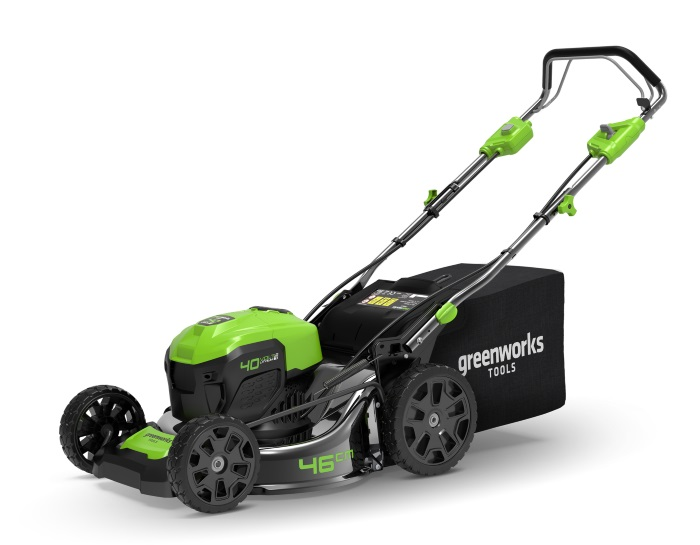 Газонокосилка аккумуляторная G-MAX 40V GREENWORKS GD40LM46SP с АКБ 4АЧ и ЗУ
