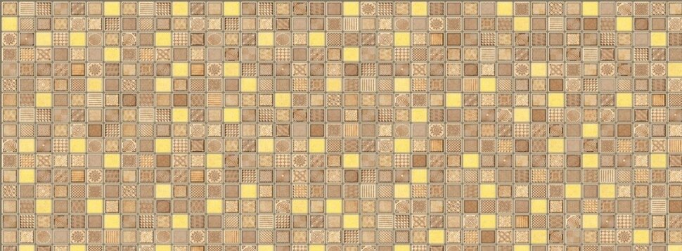 Панель ПВХ Листовая STELLA Мозаика Марокко бежевый 957х480х0,3мм (упак. 10шт)