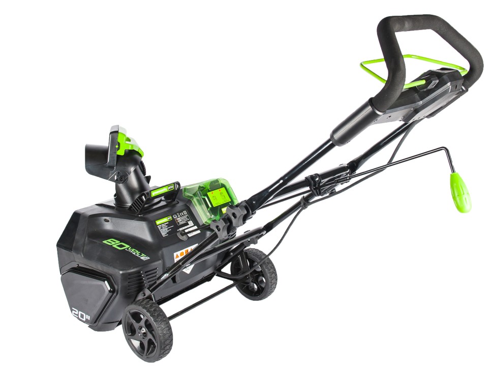 Снегоуборщик бесщеточный 80V PRO GREENWORKS GD80SB DigiPro с 2 АКБ 2 А/ч и ЗУ