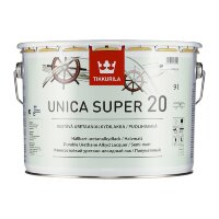 Лак универсальный Tikkurila Unica Super 20 EP полуматовый (9 л)
