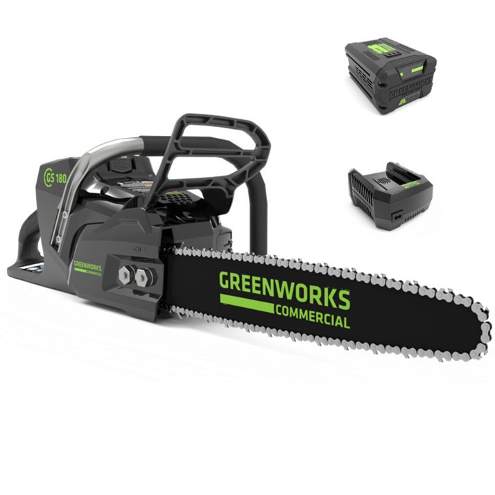 Пила цепная аккумуляторная 82V GREENWORKS GС82CSK25