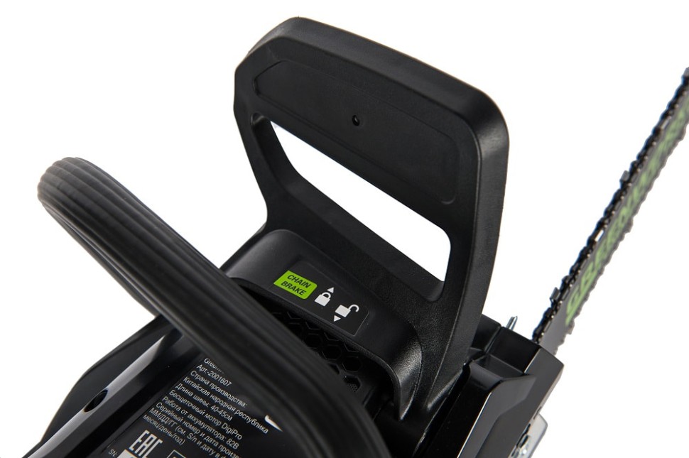 Пила цепная аккумуляторная 82V GREENWORKS GС82CSK25