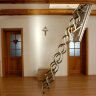 Чердачная лестница Oman NOZYCOWE Lux 60x120 см h-3,0m