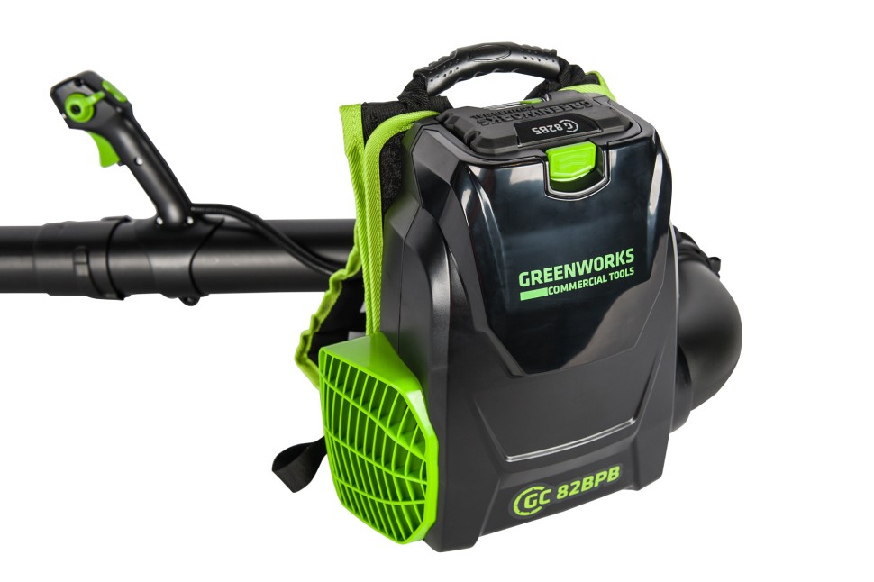 Воздуходув ранцевый аккумуляторный GD-82 82V GREENWORKS GC82BPBK5