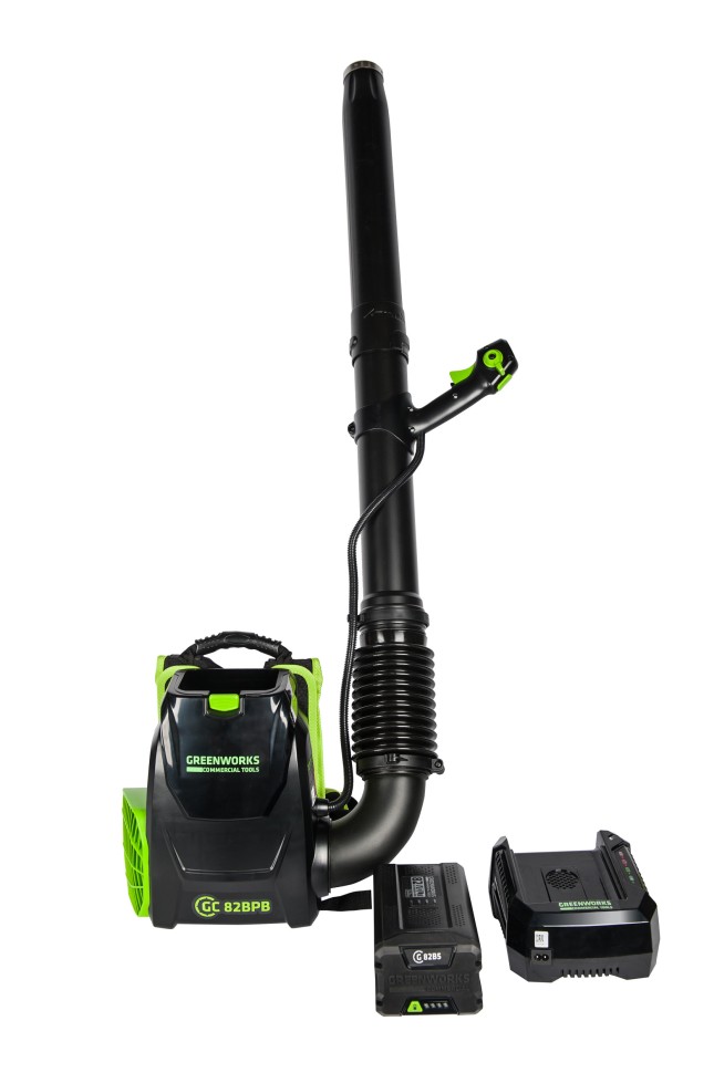 Воздуходув ранцевый аккумуляторный GD-82 82V GREENWORKS GC82BPBK5