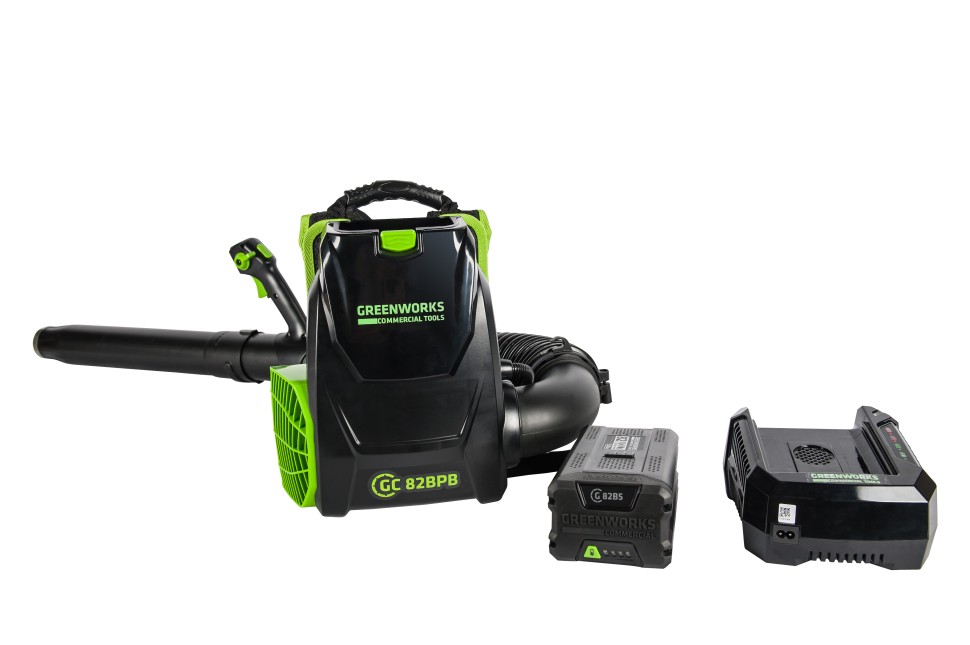 Воздуходув ранцевый аккумуляторный GD-82 82V GREENWORKS GC82BPBK5