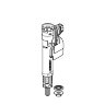 Клапан впускной Geberit тип 360, подвод воды снизу, 3/8, ниппель пластиковый