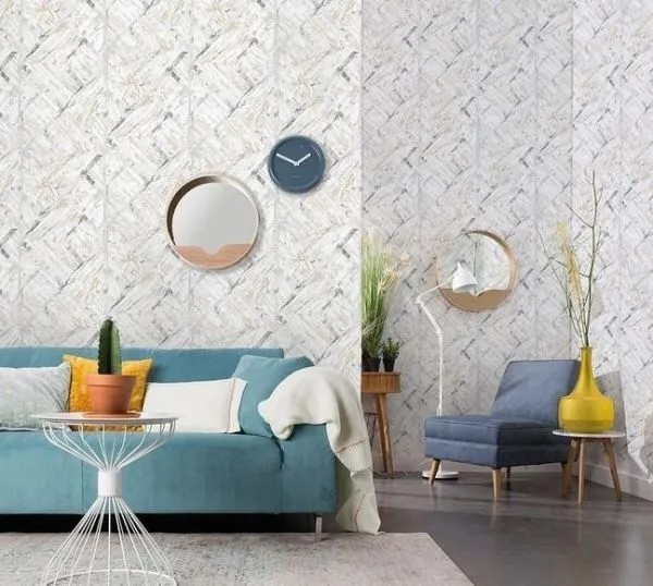 Панель ПВХ STELLA Slim 5 мм Premium Пелегрино 664 2600х250х5 мм  (упак. 15 шт = 9,75м²)