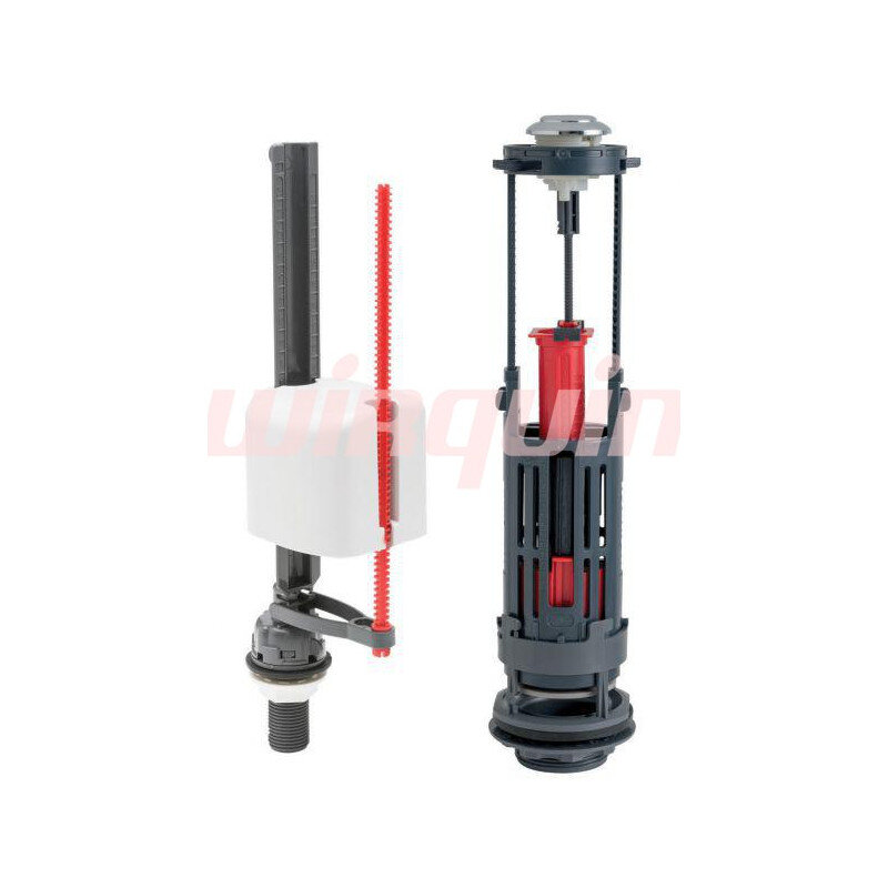 Комплект Wirquin сливной двухрежимный механизм ONE 3/6 L заливной клапан Kompact 1/2