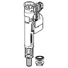 Клапан впускной Geberit тип 360, подвод воды снизу, 1/2, ниппель пластиковый