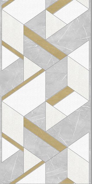 Панель ПВХ STELLA Slim 5 мм Premium Дейзи 662 2600х250х5 мм  (упак. 15 шт = 9,75м²)