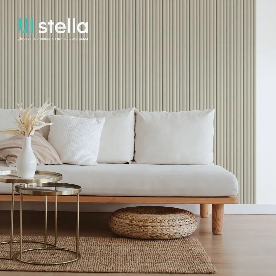 Профиль старт-финиш для панелей МДФ Stella Wave De Luxe Palomino 2700x55x16 (упак. 4шт)