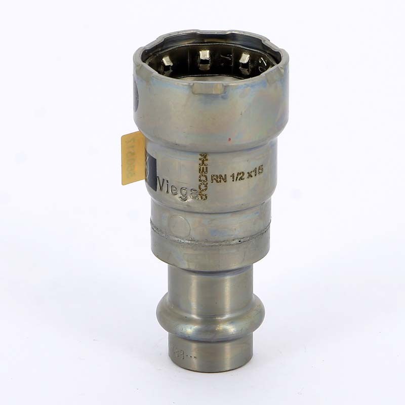 Переход пресс Megapress нелегир. оцинк.сталь SC-Contur Viega PN=6 бар 15x1/2 Переход пресс Megapress нелегир. оцинк.сталь SC-Contur Viega PN=6 бар 15x1/2