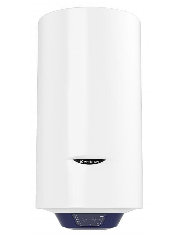 Водонагреватель электрический накопительный Ariston BLU1 ECO ABS PW 30л круглый узкий эмаль эл.упр-е