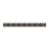 Бордюр Березакерамика Бристоль, черный, 500х54х8 мм