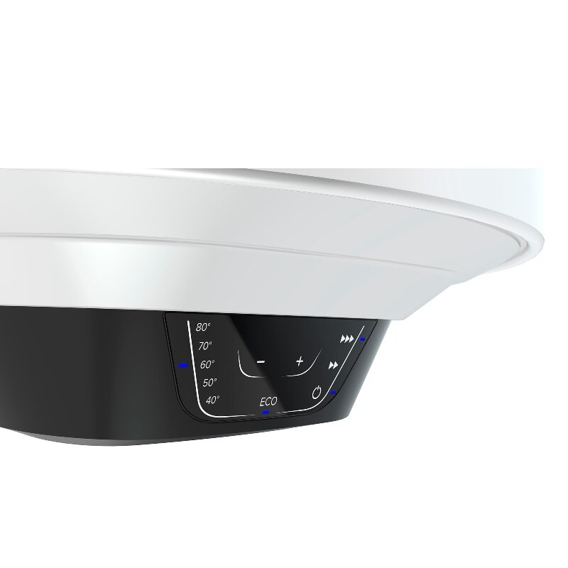 Водонагреватель электрический накопительный Ariston BLU1 ECO ABS PW 50л круглый узкий эмаль эл.упр-е