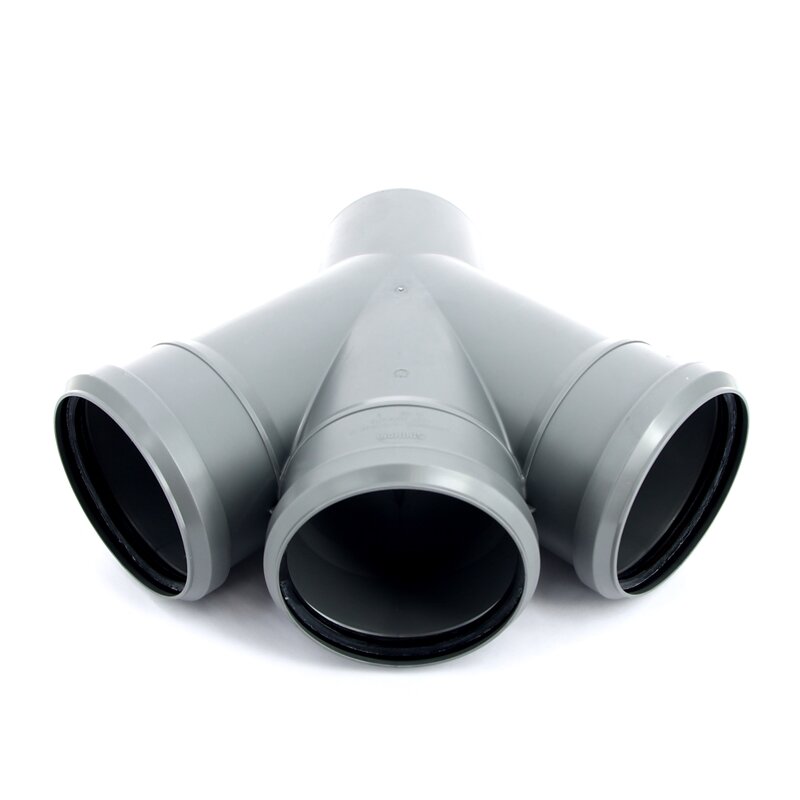 Крестовина Sinikon канализационная 110 x 110 х 110 х 45 СТАНДАРТ