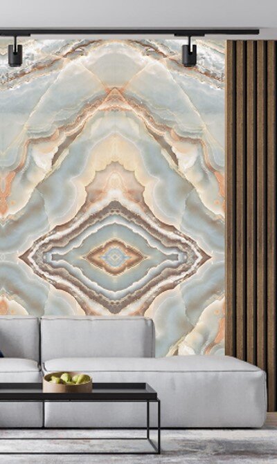 Панель ПВХ STELLA глянец Novita Wall Пиренеи  1200х600х2,5 мм  (упак. 4 шт = 2,88м²)