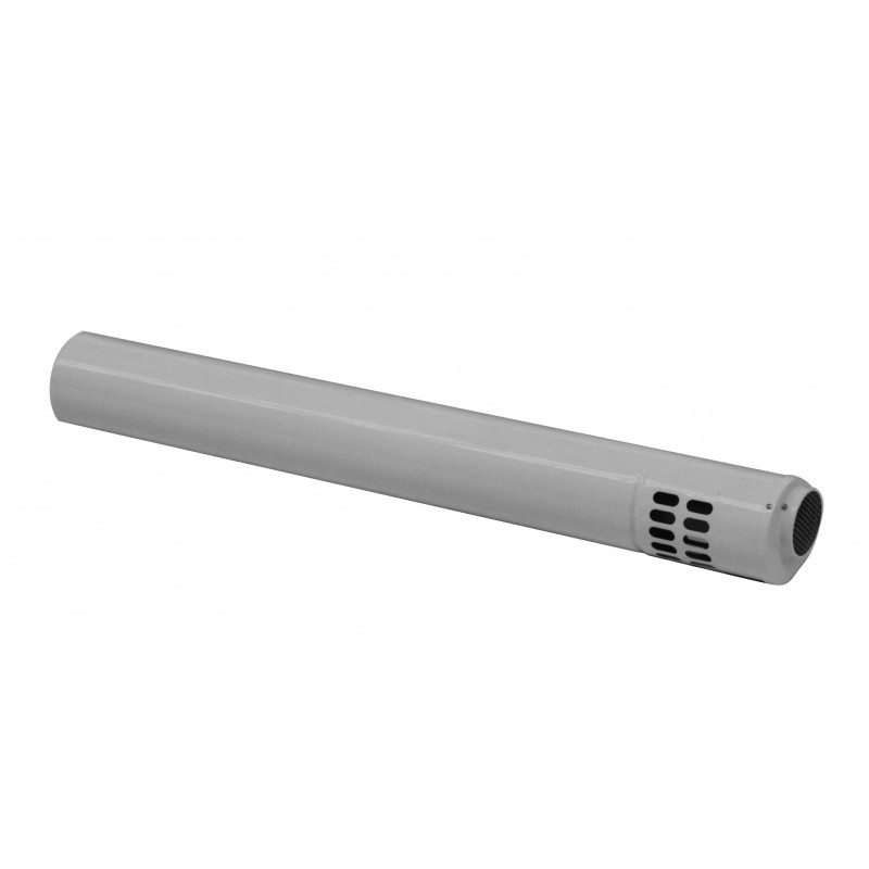 Труба коаксиальная BAXI HT 80/125 с наконечником, 1000мм, полипропиленовая