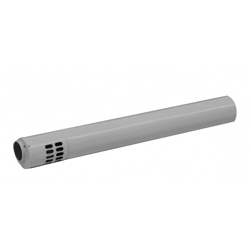 Труба коаксиальная BAXI HT 80/125 с наконечником, 1000мм, полипропиленовая