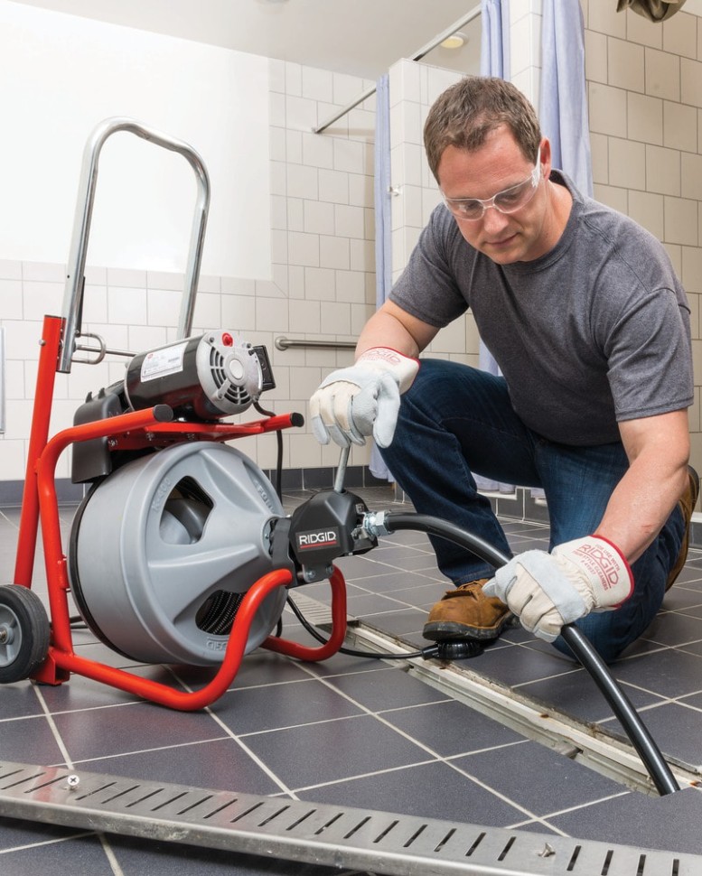 Машина прочистная барабанного типа RIDGID K-400 с C-45 IW
