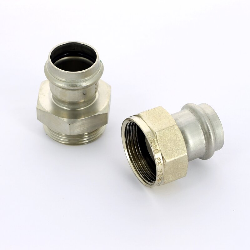 Муфта пресс-В нержавеющая сталь Sanpress Inox VIEGA 28