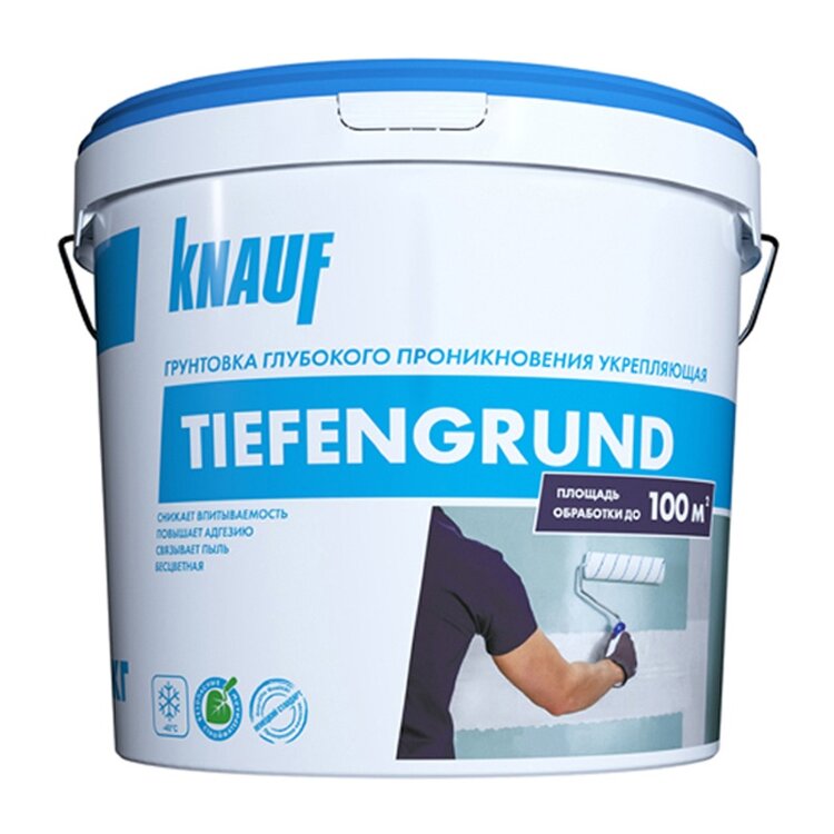 Грунтовка Knauf Tiefengrund универс. глуб. проникновения (10 кг)