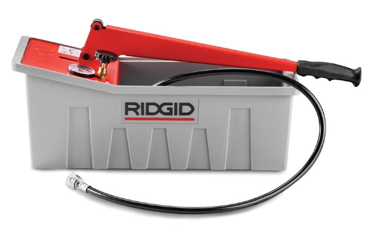 Испытательный гидропресс модели RIDGID 1450 предназначен для испытания гидр...