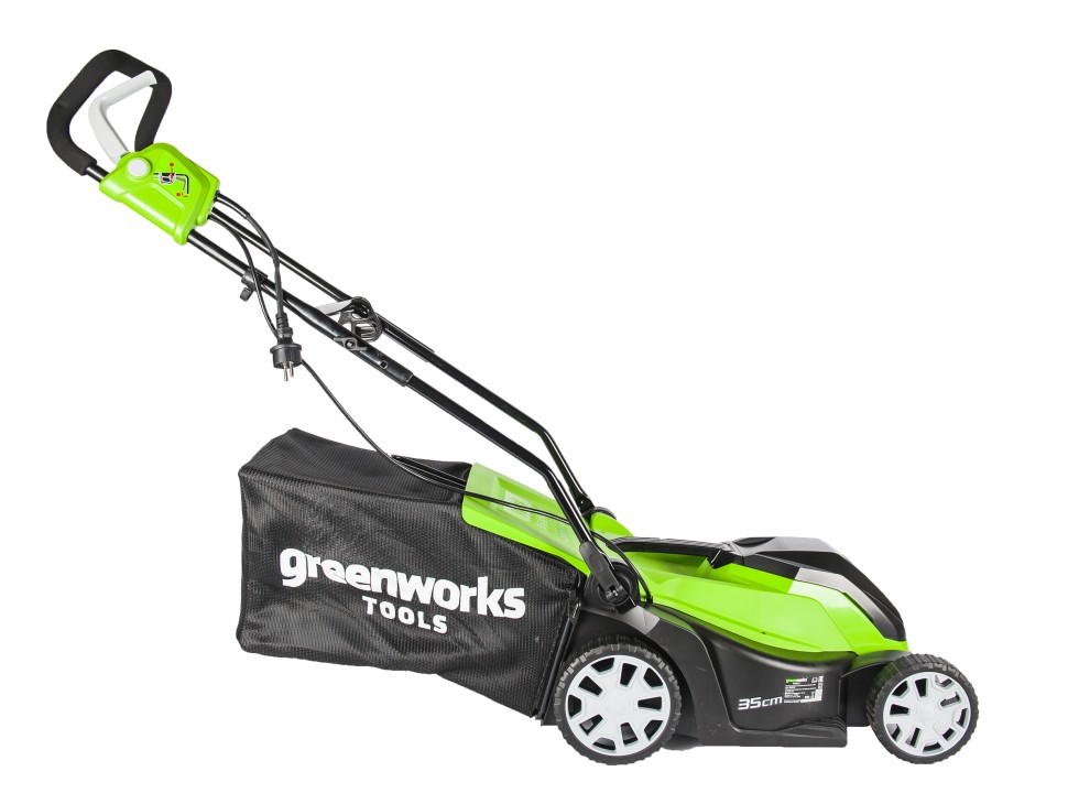 Газонокосилка электрическая 1000W GreenWorks GLM1035