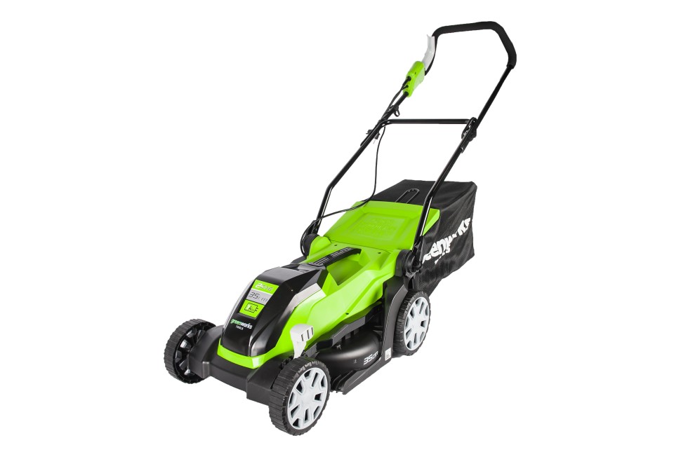 Газонокосилка электрическая 1000W GreenWorks GLM1035