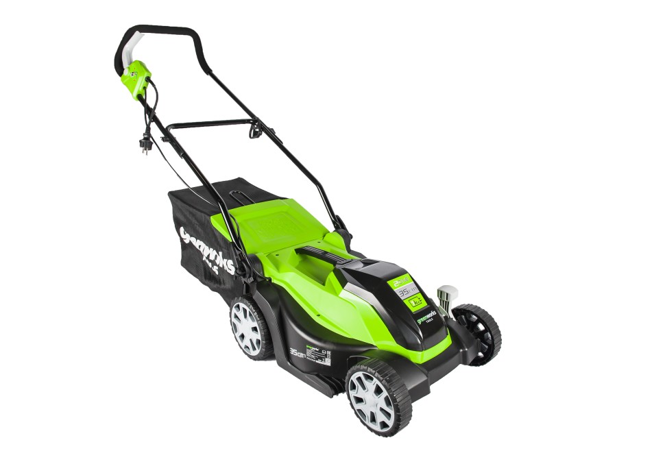 Газонокосилка электрическая 1000W GreenWorks GLM1035