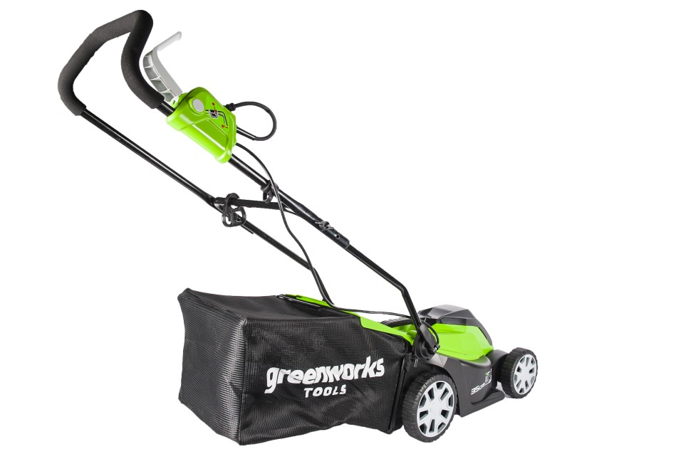 Газонокосилка электрическая 1000W GreenWorks GLM1035