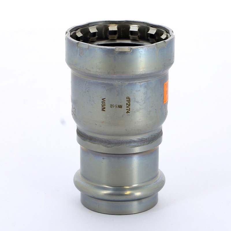 Переход пресс Megapress нелегир. оцинк.сталь SC-Contur Viega PN=6 бар 42x11/2 Переход пресс Megapress нелегир. оцинк.сталь SC-Contur Viega PN=6 бар 42x11/2