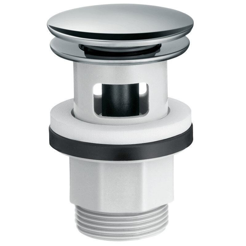 Выпуск для раковины Hansgrohe Выпуск для раковины HG Push-open пластик хром