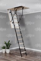 Чердачная лестница Oman Stallux 70x80 см h-2,65m