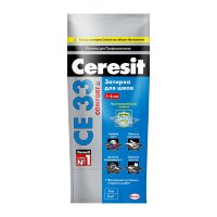 Затирка Ceresit CE 33 S №04 серебристо серый, 2 кг
