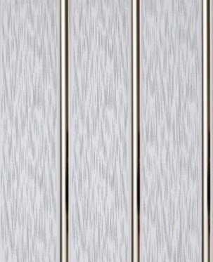 Панель ПВХ потолочная Stella Акватон 3000х250х9 мм Серый-Серебро (упак. 12 шт = 9м²)