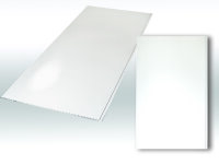 Панель ПВХ  Stella Белая глянцевая 2700х375х8 мм (упак. 10шт = 10,125м²)
