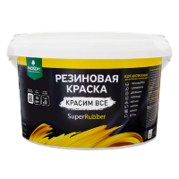 Краска резиновая PROSEPT SuperRubber черный Ral 9004 / 3 кг (упак. 3 шт)