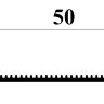 Самоклеющаяса полоса против скольжения ЗПОУ-50 мм 10 м/рулон