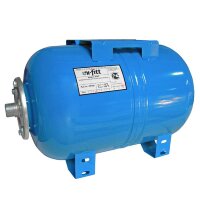 Гидроаккумулятор WAO для водоснабжения горизонтальный UNI-FITT присоединение 1 50л