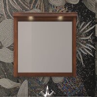 Зеркало Мираж 80, цвет светлый орех